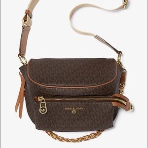 NWOT Michael Kors Slater Medium Logo Sling Pack